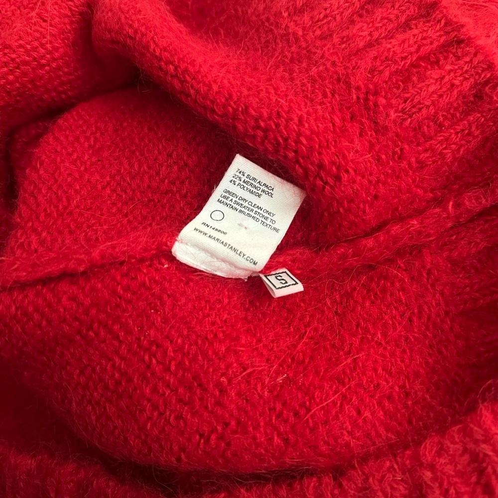 MARIA STANLEY Brushed Cardi - Piquillo - Picture 3 of 4